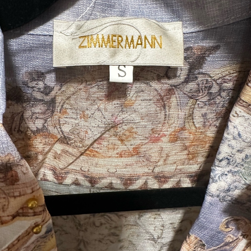 Zimmermann Pastel Long Sleeve Dress - Picture 2 of 6